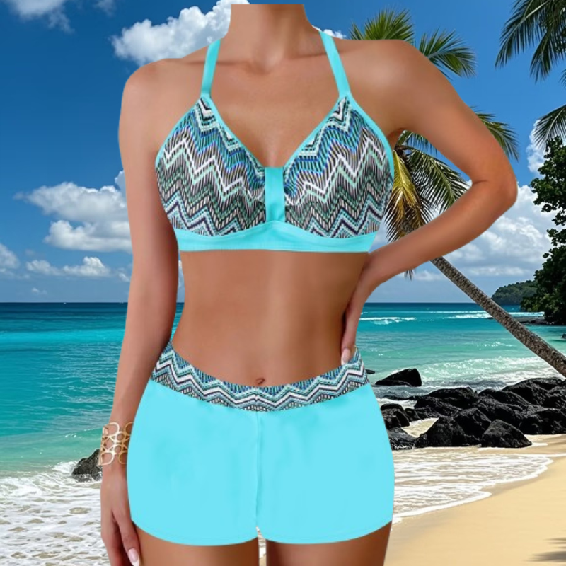 🏖️👙🌴【S-5XL】2025 sada plavek na pláž s potiskem