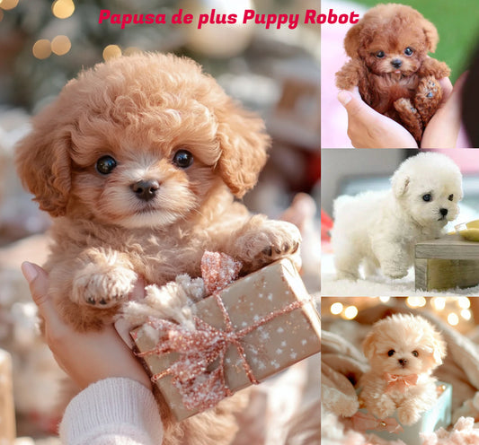 ✨🐶Sleva - 【16*16cm】Plyšová hračka Puppy My Robot